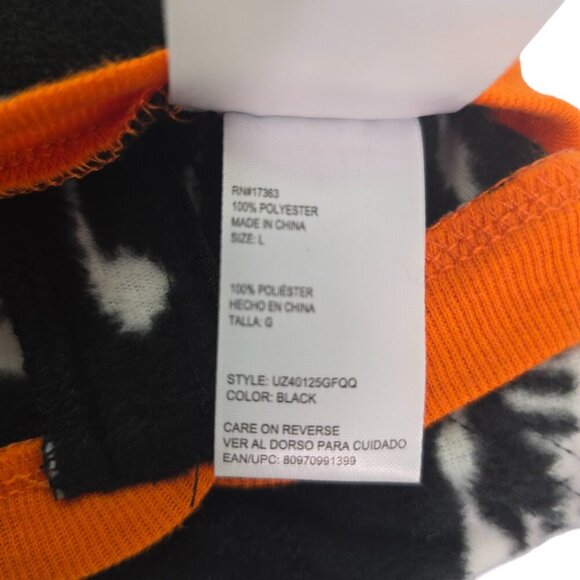 Way to Celebrate Pet PJs Halloween Black Skeleton Graphic Bones Pet Pajamas NWT - Picture 3 of 7